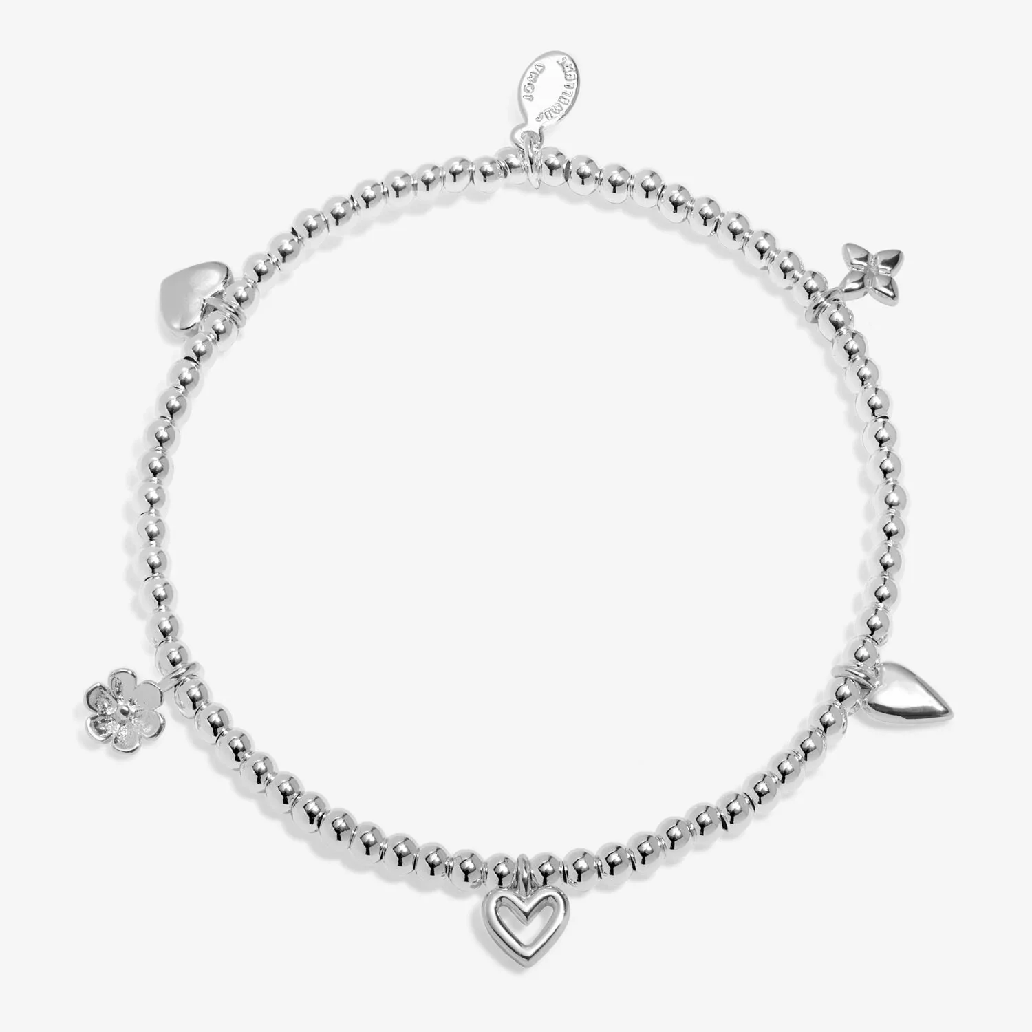 Joma Jewellery Bracelet Life's A Charm 'With Love' - Image 4