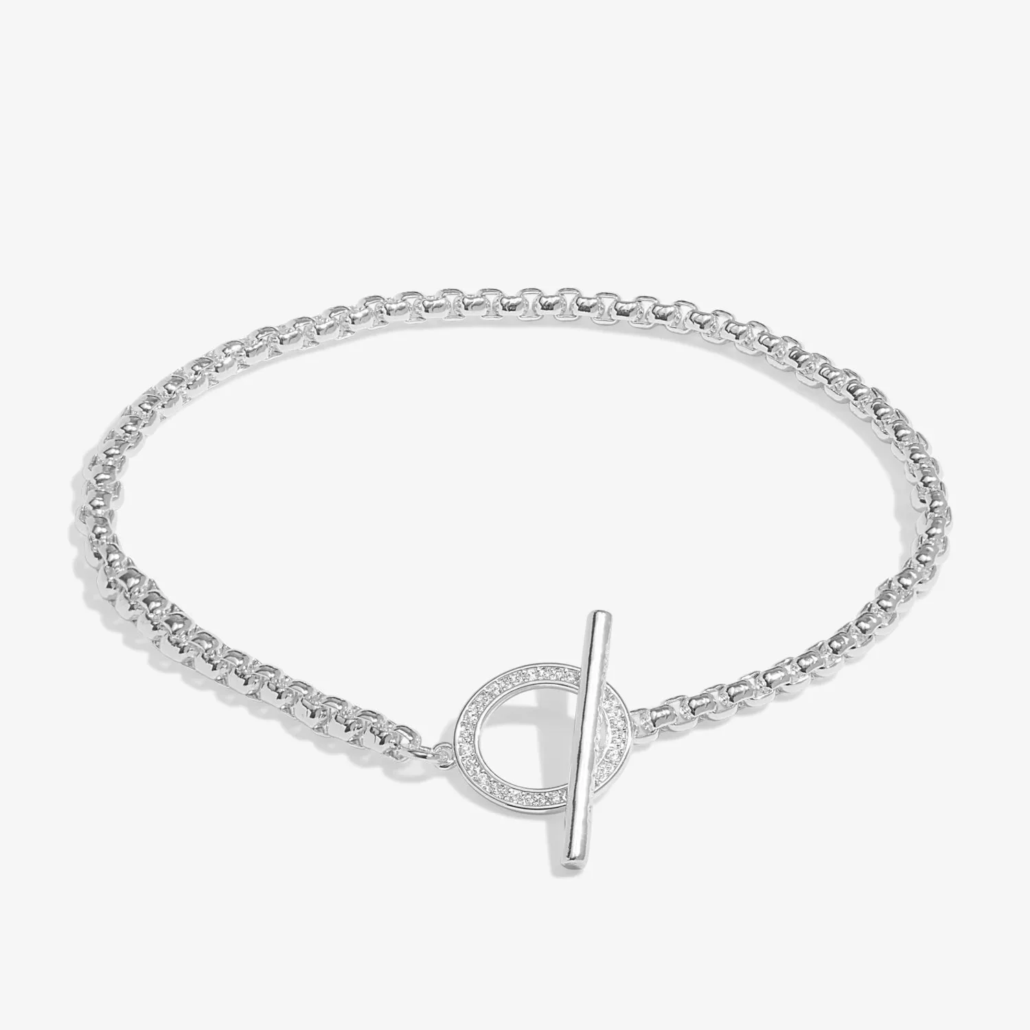 Joma Jewellery Evermore Circle T-Bar Bracelet - Image 2