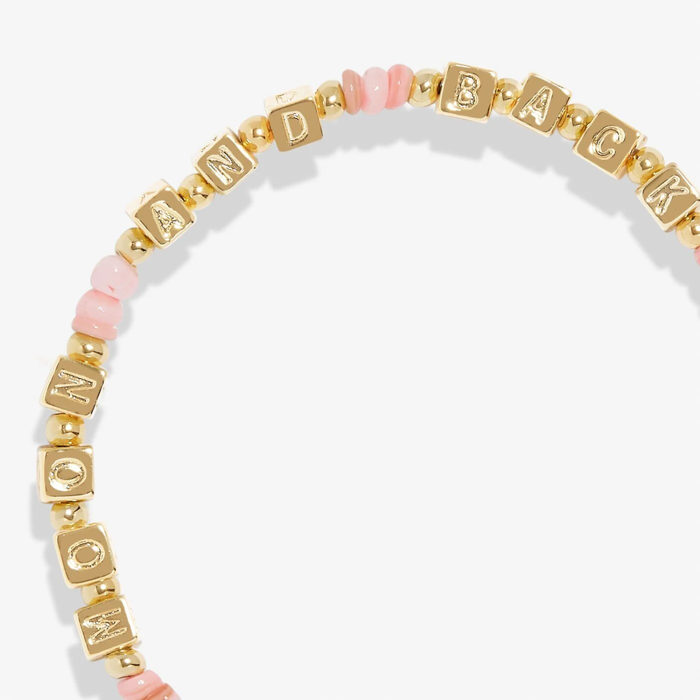Joma Jewellery Happy Little Moments Bracelet ' Love You To The Moon And Back ' - Image 4