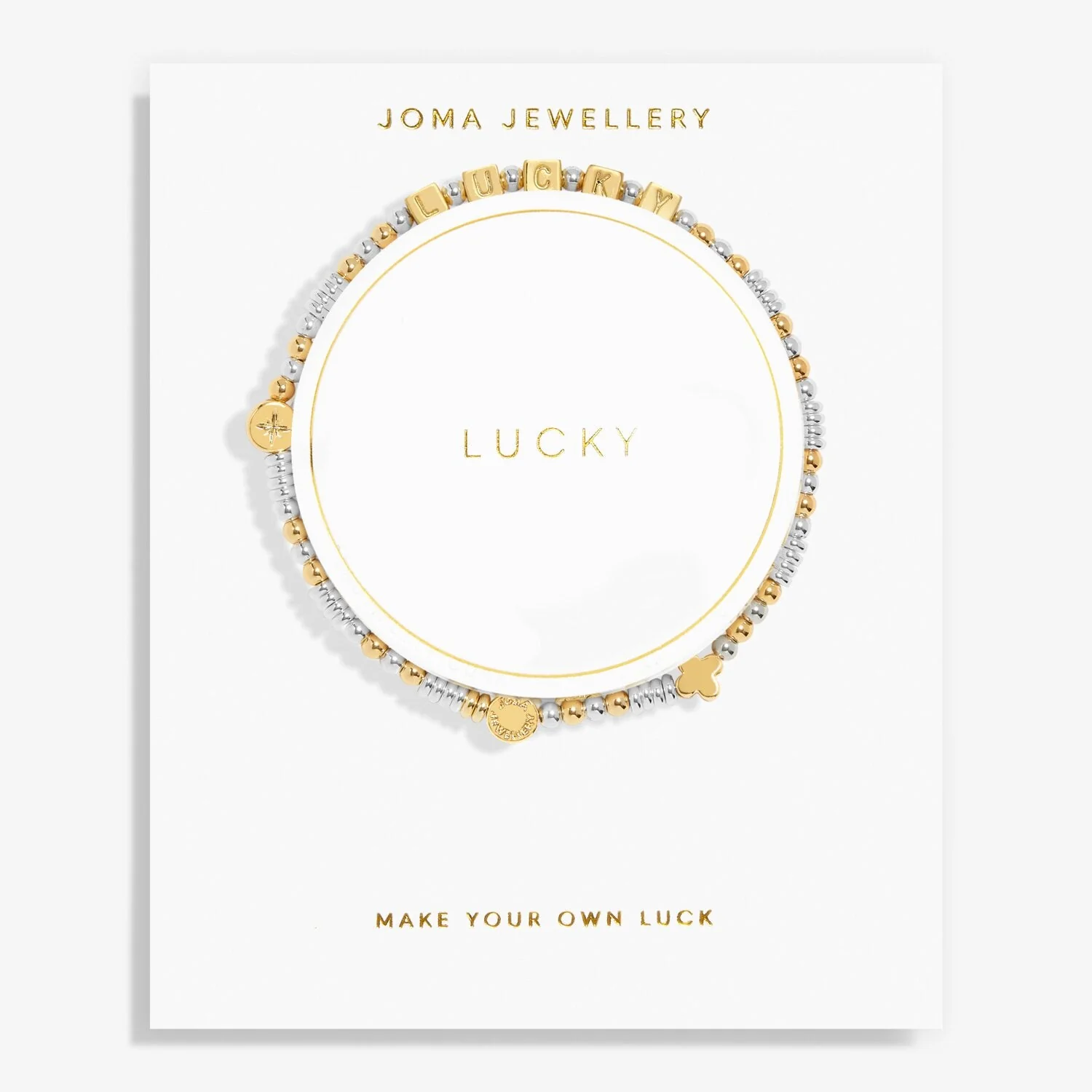 Joma Jewellery Happy Little Moments Bracelet ' Lucky '