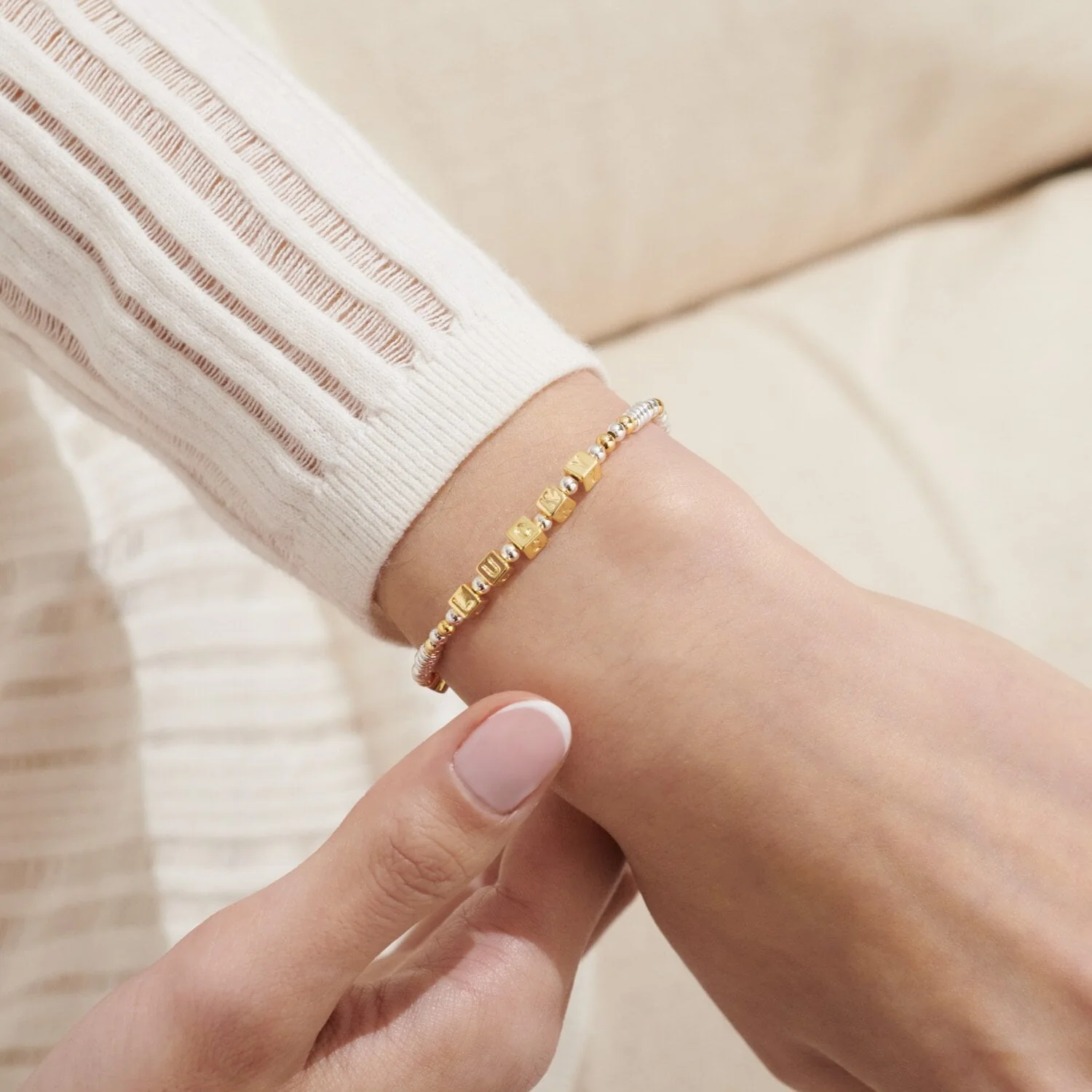 Joma Jewellery Happy Little Moments Bracelet ' Lucky ' - Image 2