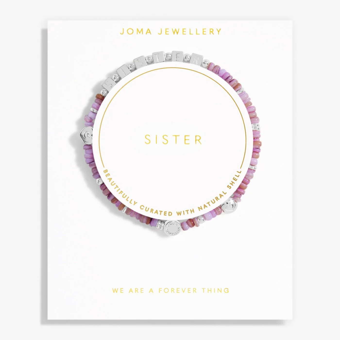 Joma Jewellery Happy Little Moments Bracelet ' Sister '
