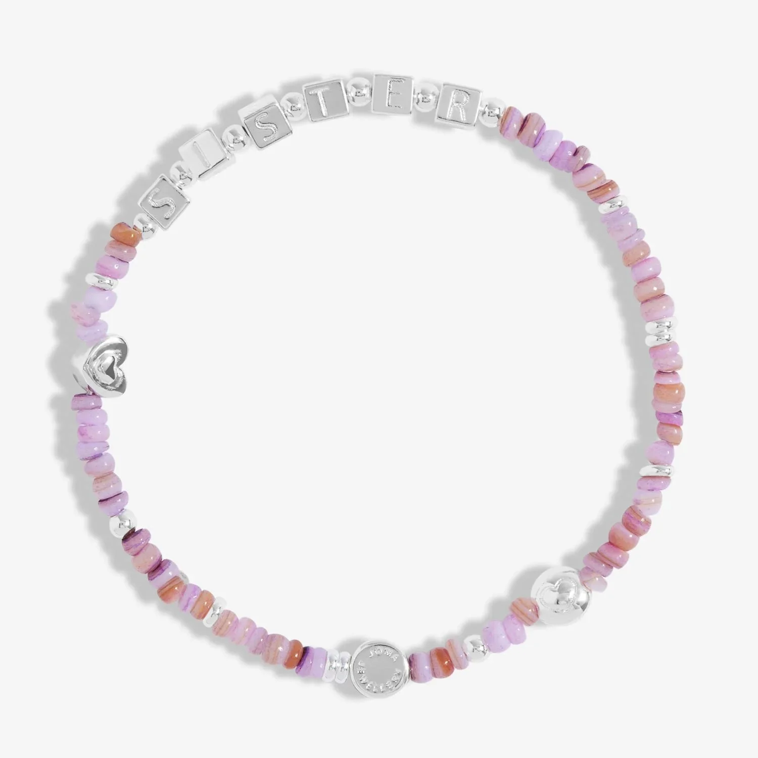 Joma Jewellery Happy Little Moments Bracelet ' Sister ' - Image 3