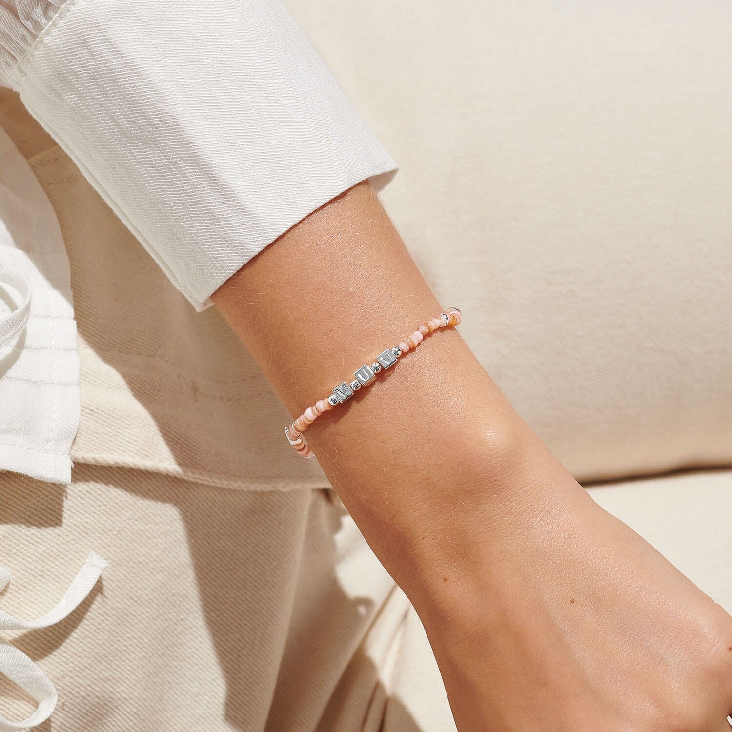 Joma Jewellery Happy Little Moments ' Mum ' Bracelet - Image 2