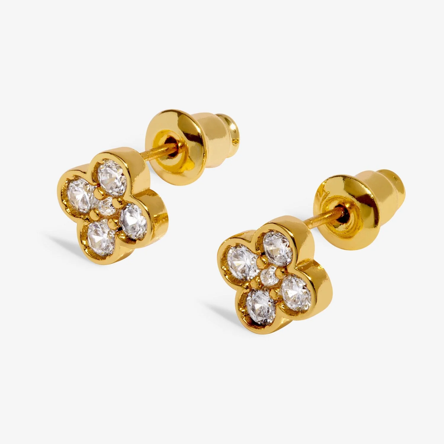 Joma Jewellery Stud Earrings Moments To Shine 'Luck' - Image 5