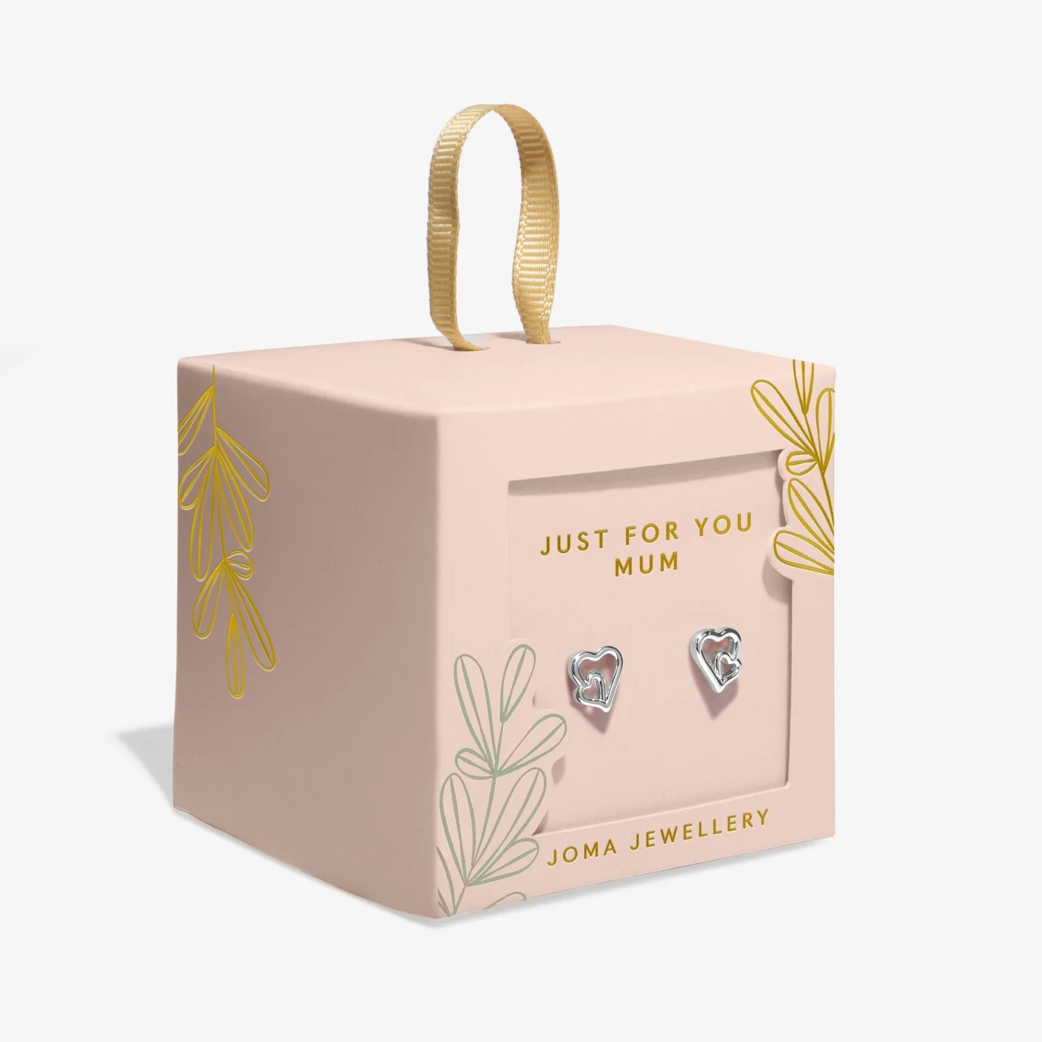 Joma Jewellery Stud Earrings Mother's Day Earring Box 'Just For You Mum' - Image 5