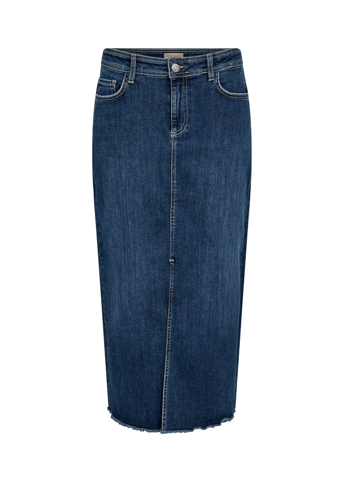 Soya Concept Kimberly 26 Maxi Denim Skirt - Image 5