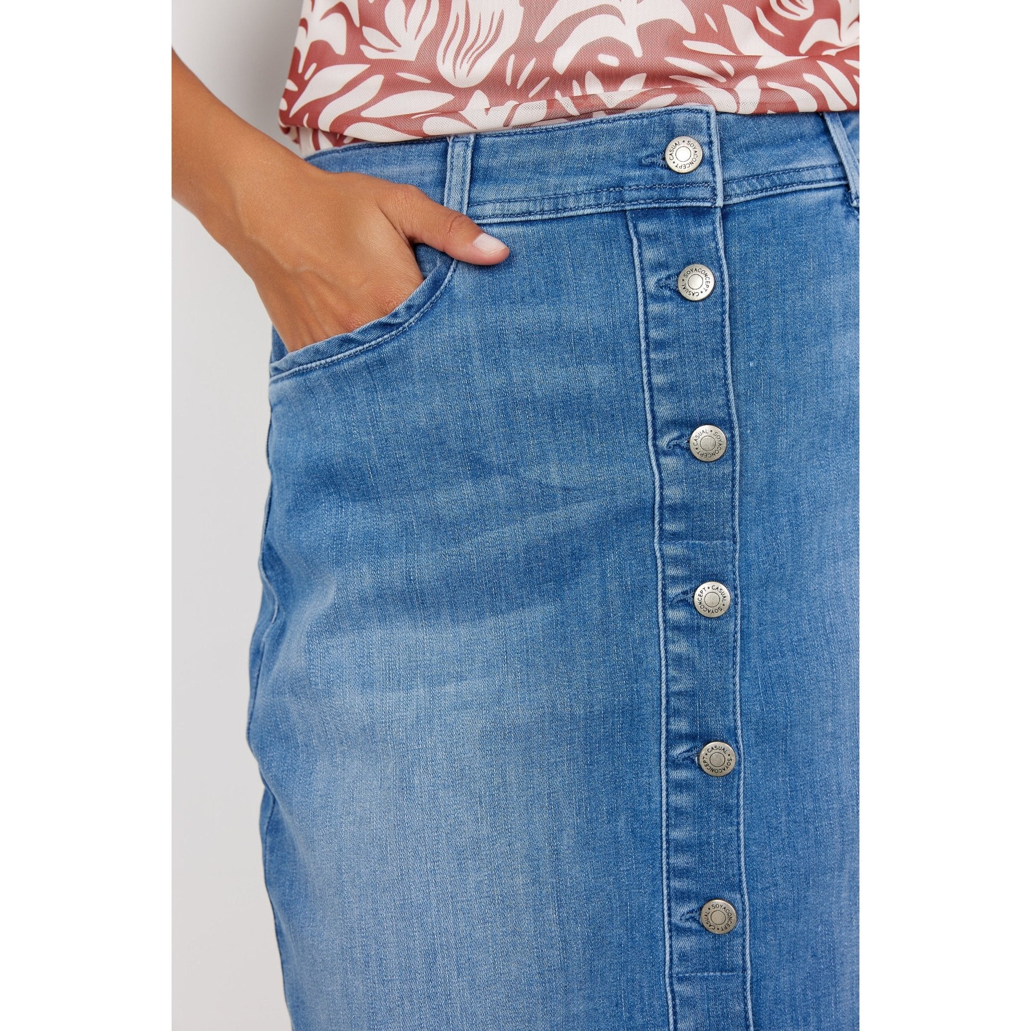 Soya Concept Kimberly 22-B Denim Skirt - Image 5