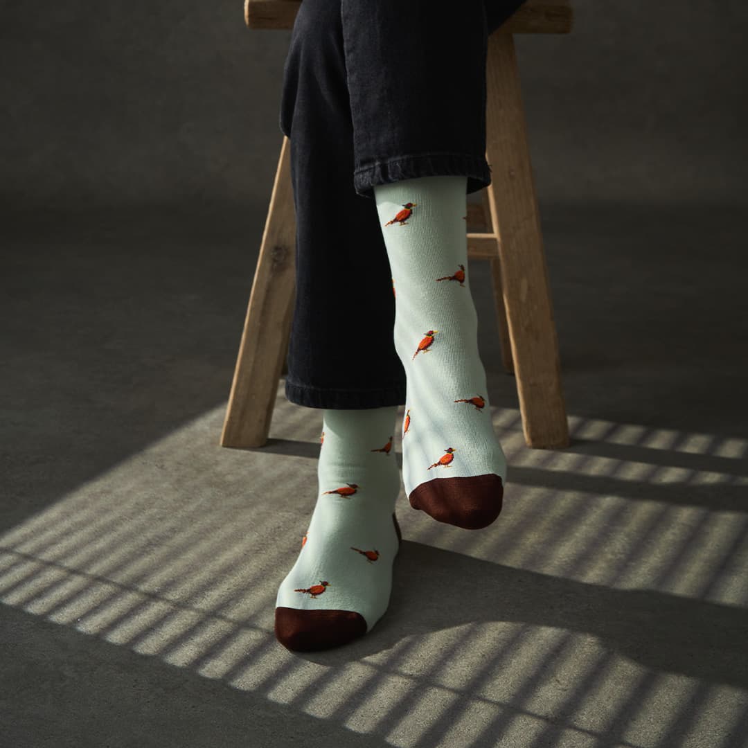 Kosi London Socks The Pheasant - Image 4