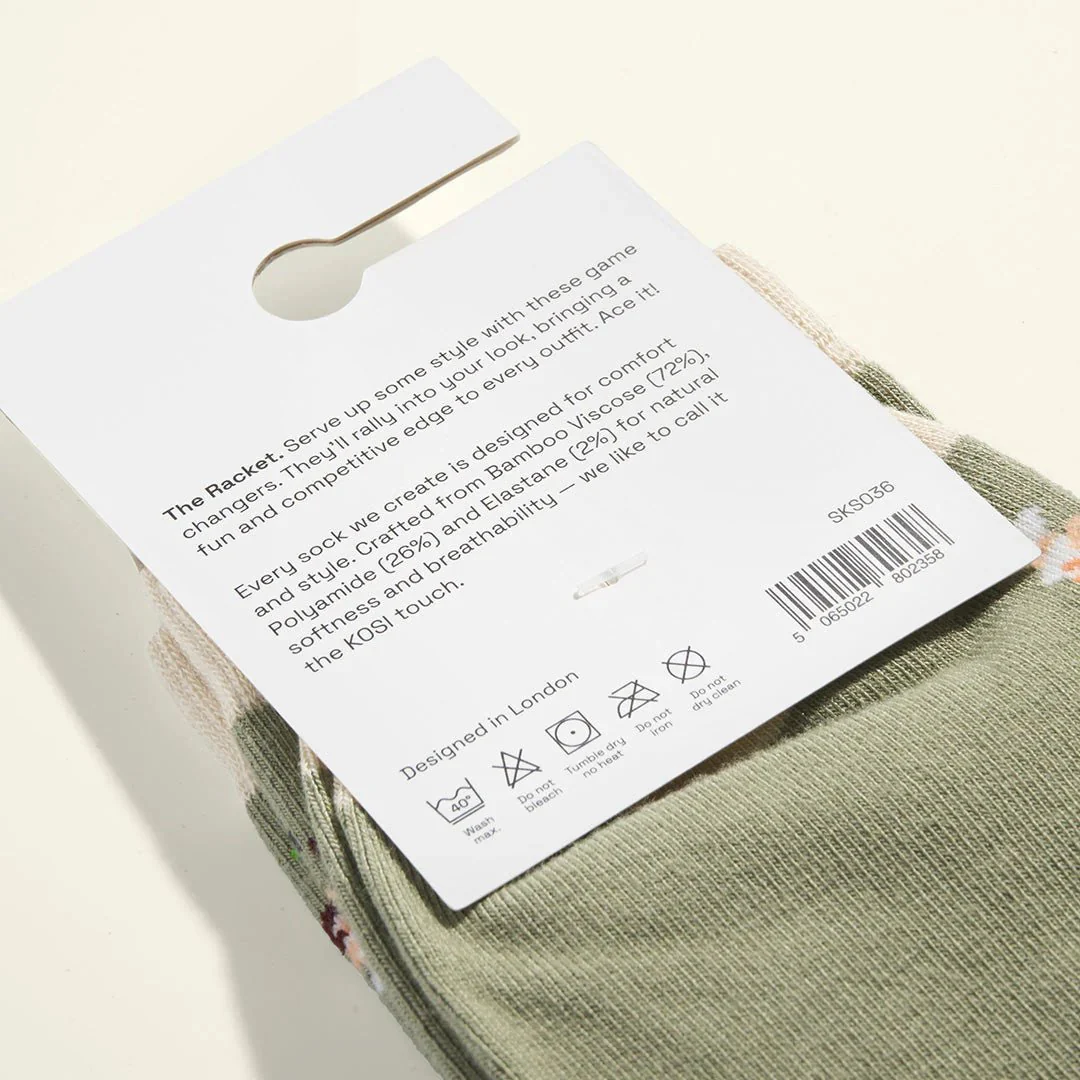 Kosi London Socks The Racket - Image 3