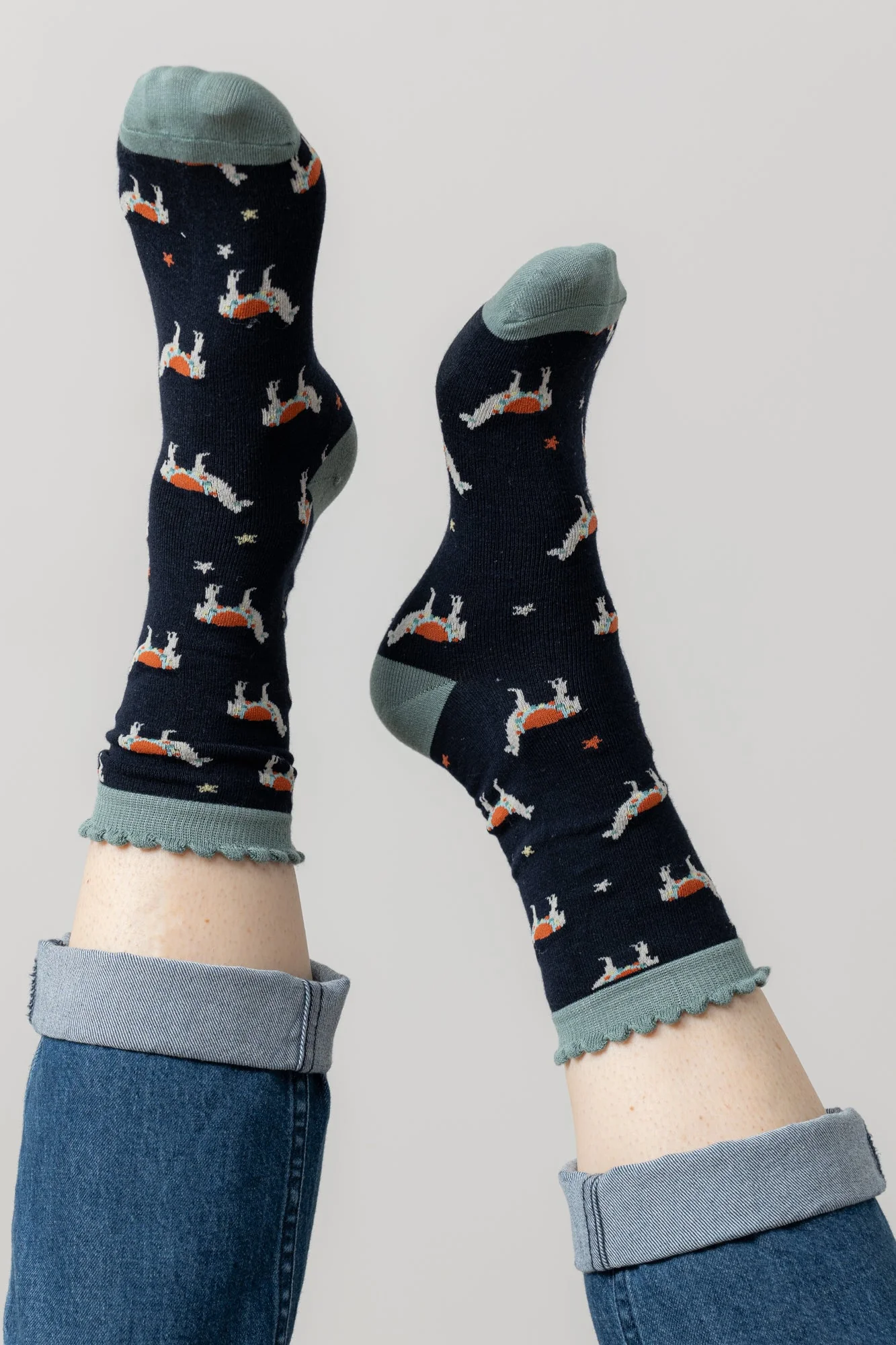 Lily And Me Laughing Llama Sock - Image 3