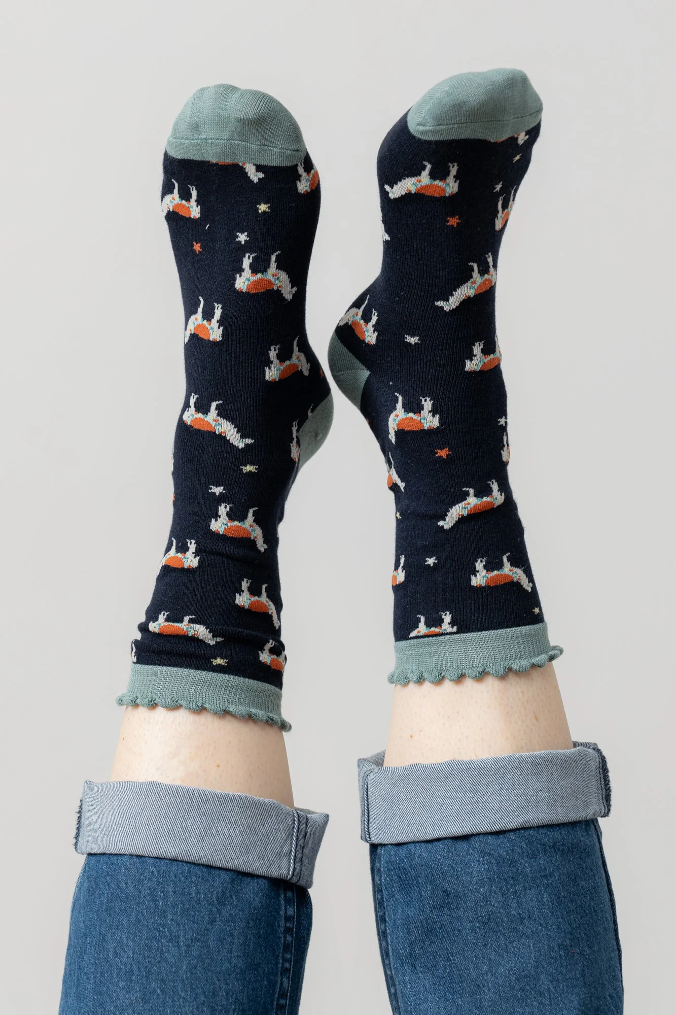 Lily And Me Laughing Llama Sock - Image 5