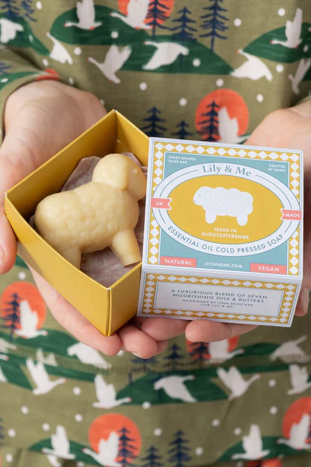 Lily And Me Sheep Soap Gift Box