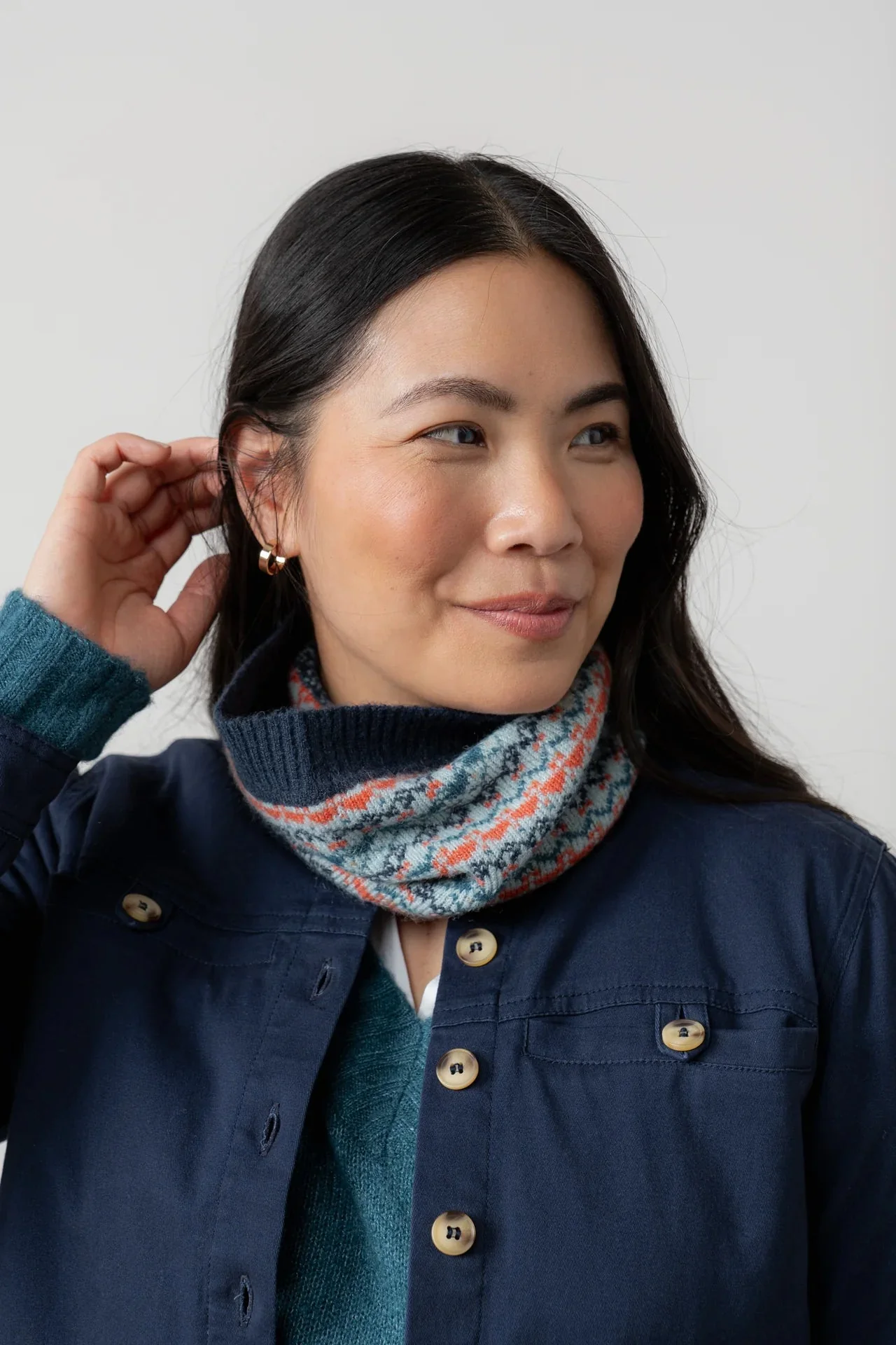 Lily And Me Snood Fair Isle - Image 2