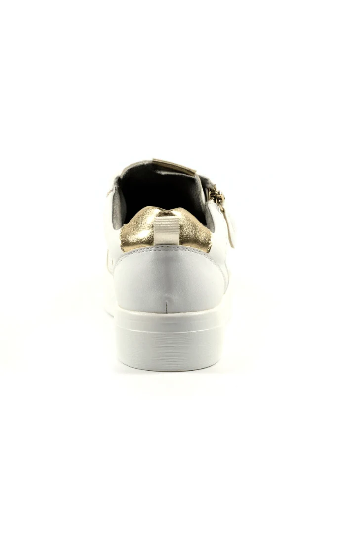 Lunar Shoes Nia White Trainer - Image 4