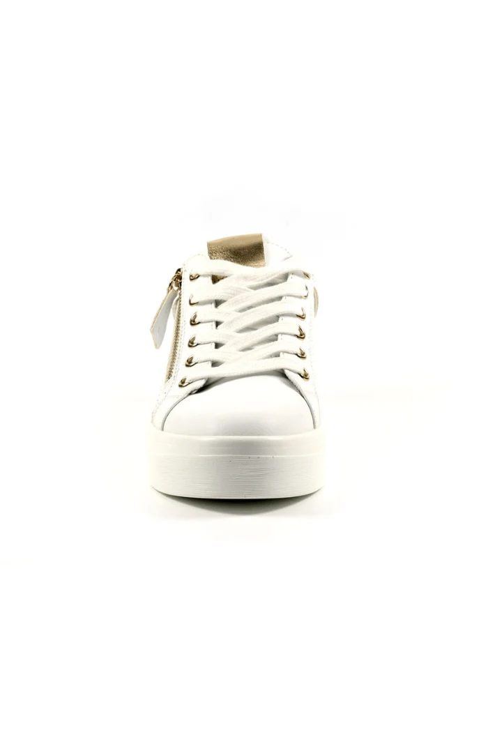 Lunar Shoes Nia White Trainer - Image 5
