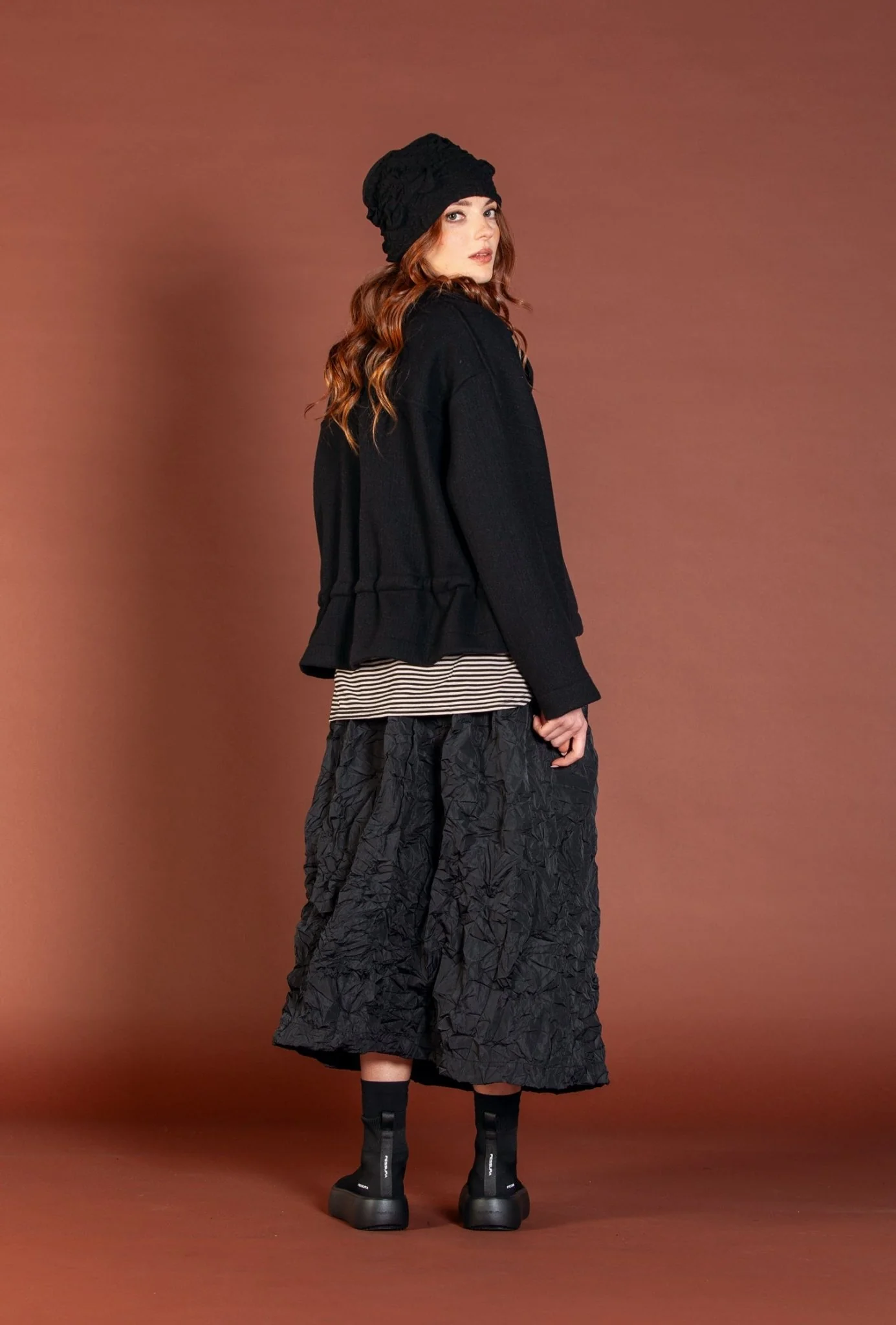 Mama b Orto Skirt Nero - Image 3