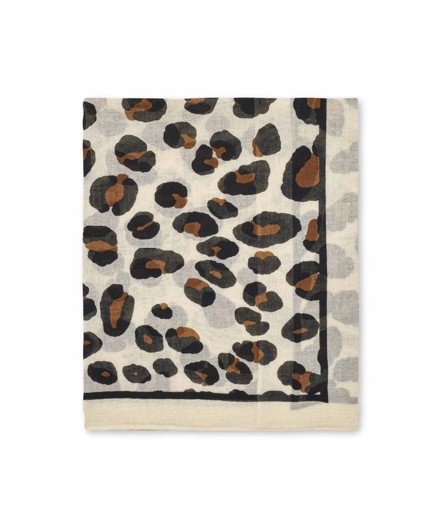 Masai MAAlvienne Leopard Print Neck Scarf - Image 4