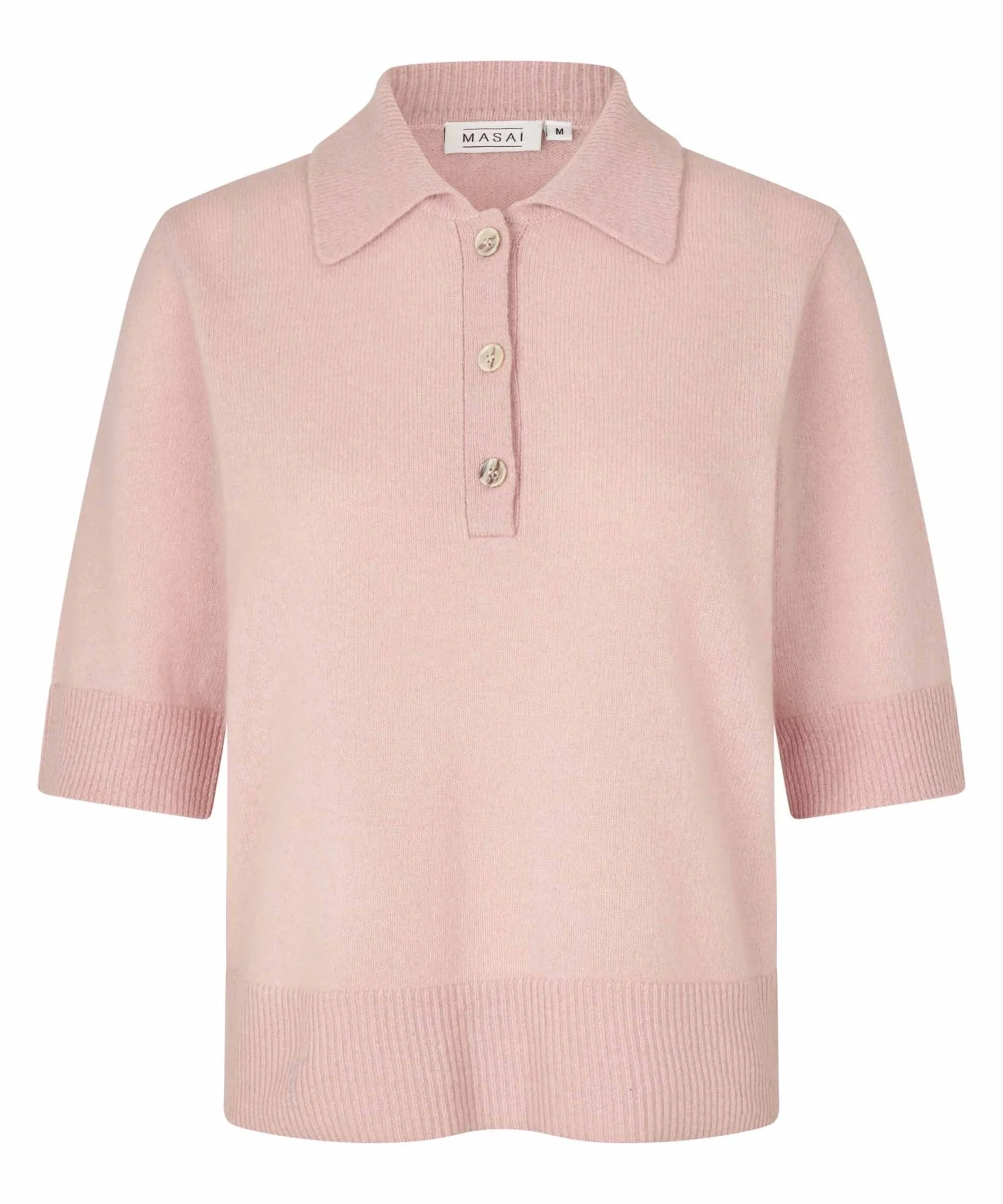 Masai MAFynoria Knitted Polo Top - Image 7