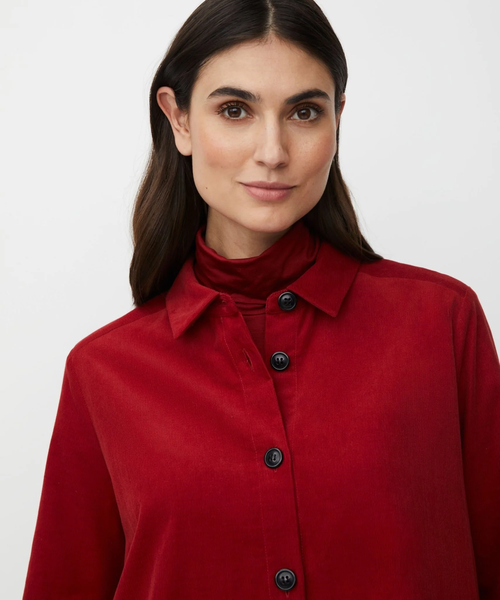 Masai MaIowa Loose Fit Jacket Red - Image 3