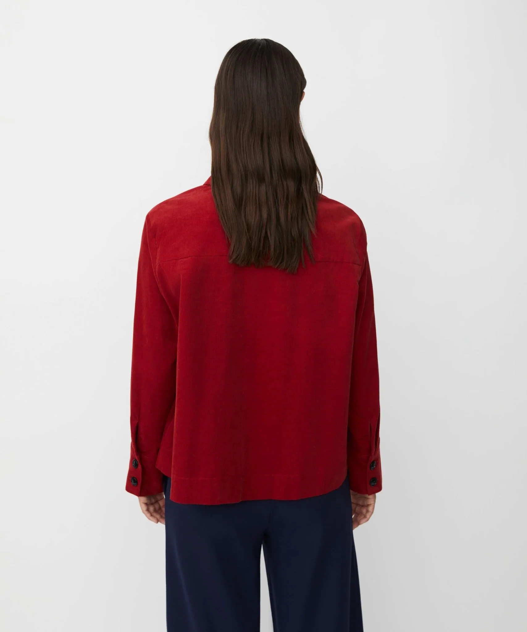 Masai MaIowa Loose Fit Jacket Red - Image 4