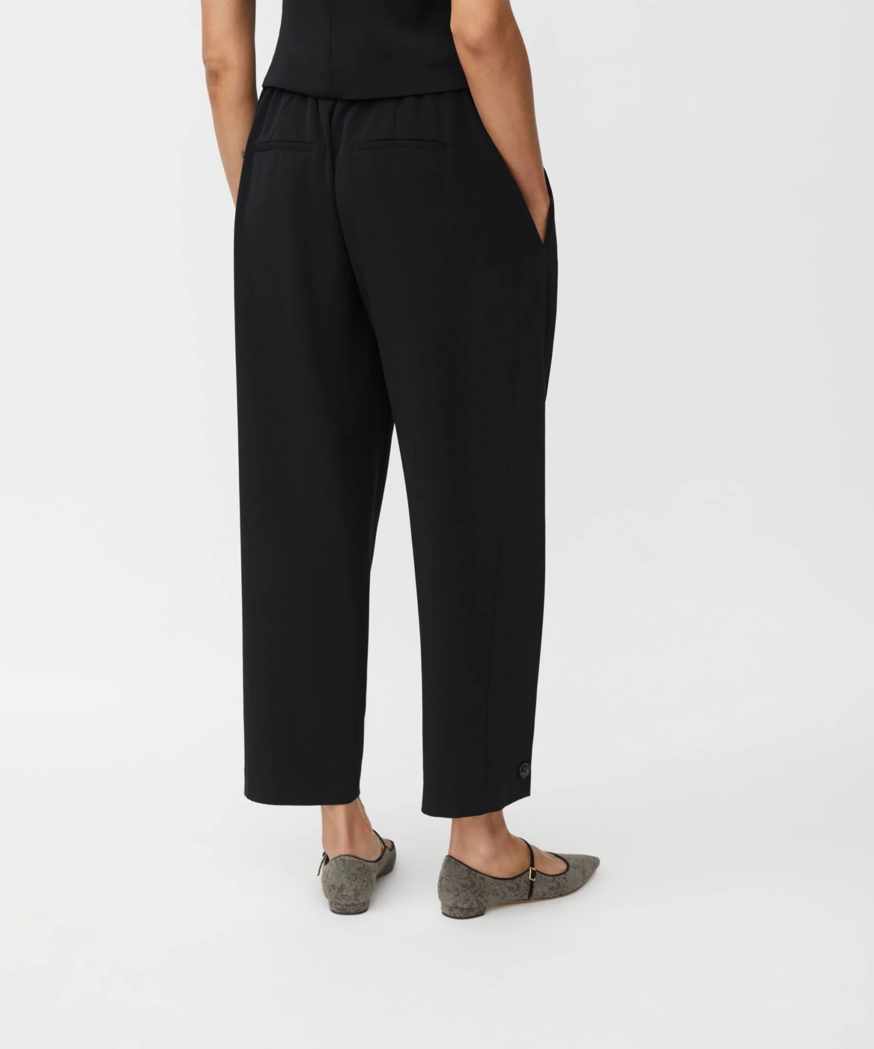 Masai MaPunna Regular Trousers Black - Image 10
