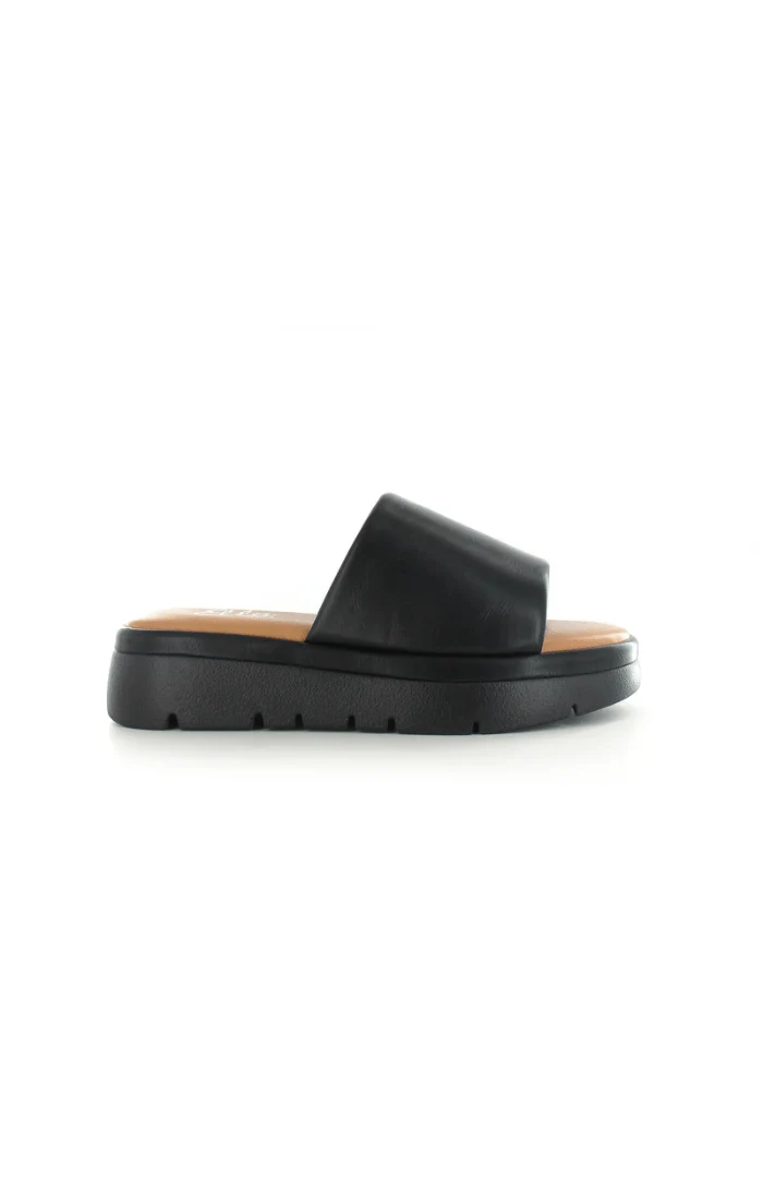 Ella Shoes Maya Strap Slide Wedge Sandal - Image 6