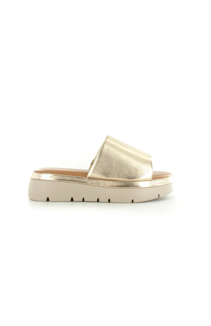 Ella Shoes Maya Strap Slide Wedge Sandal - Image 8