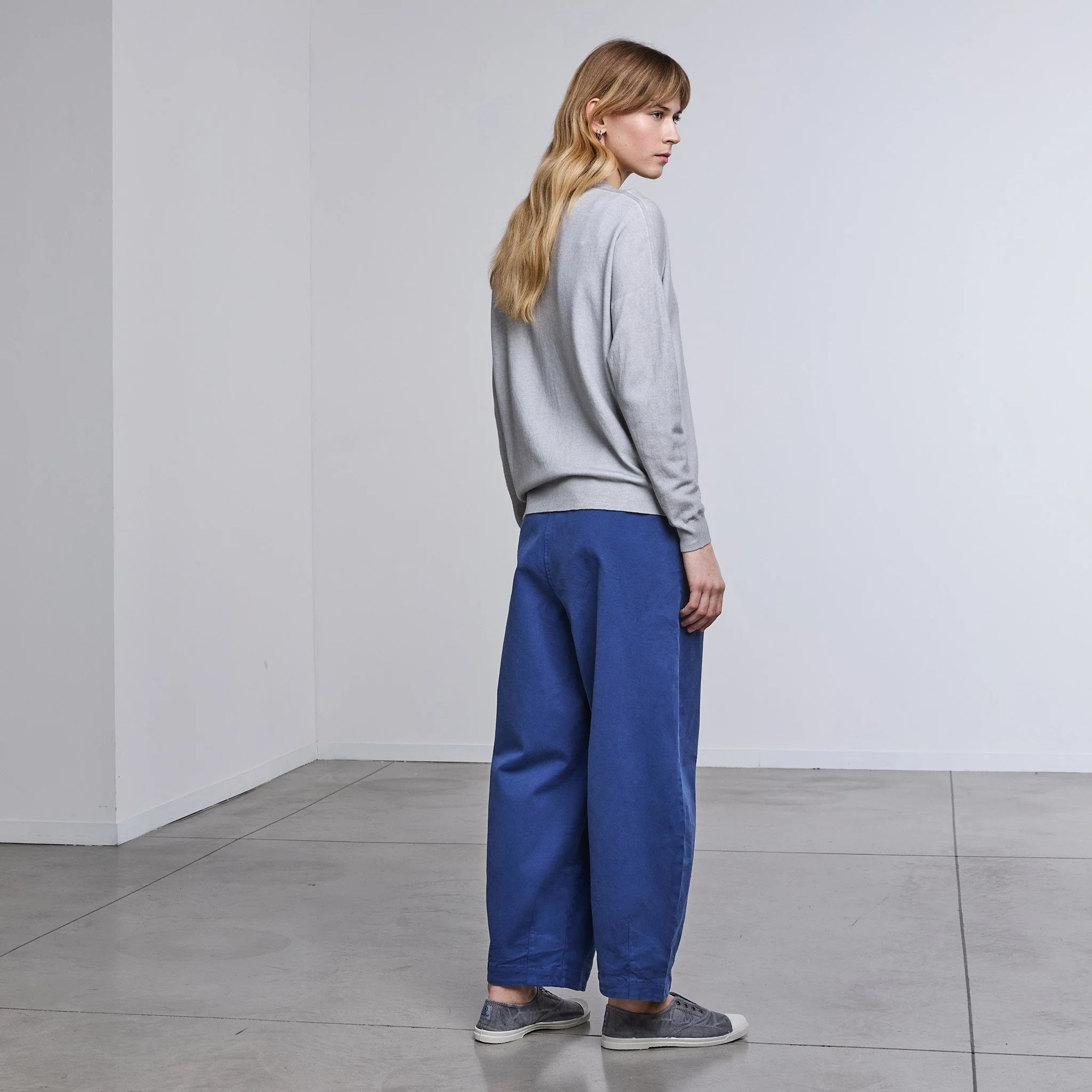 Modula Barrel Trouser Lapis - Image 3