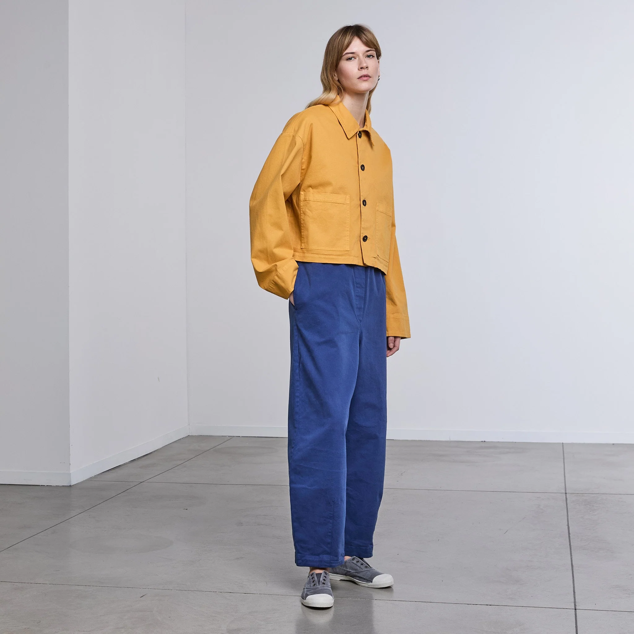 Modula Barrel Trouser Lapis - Image 5