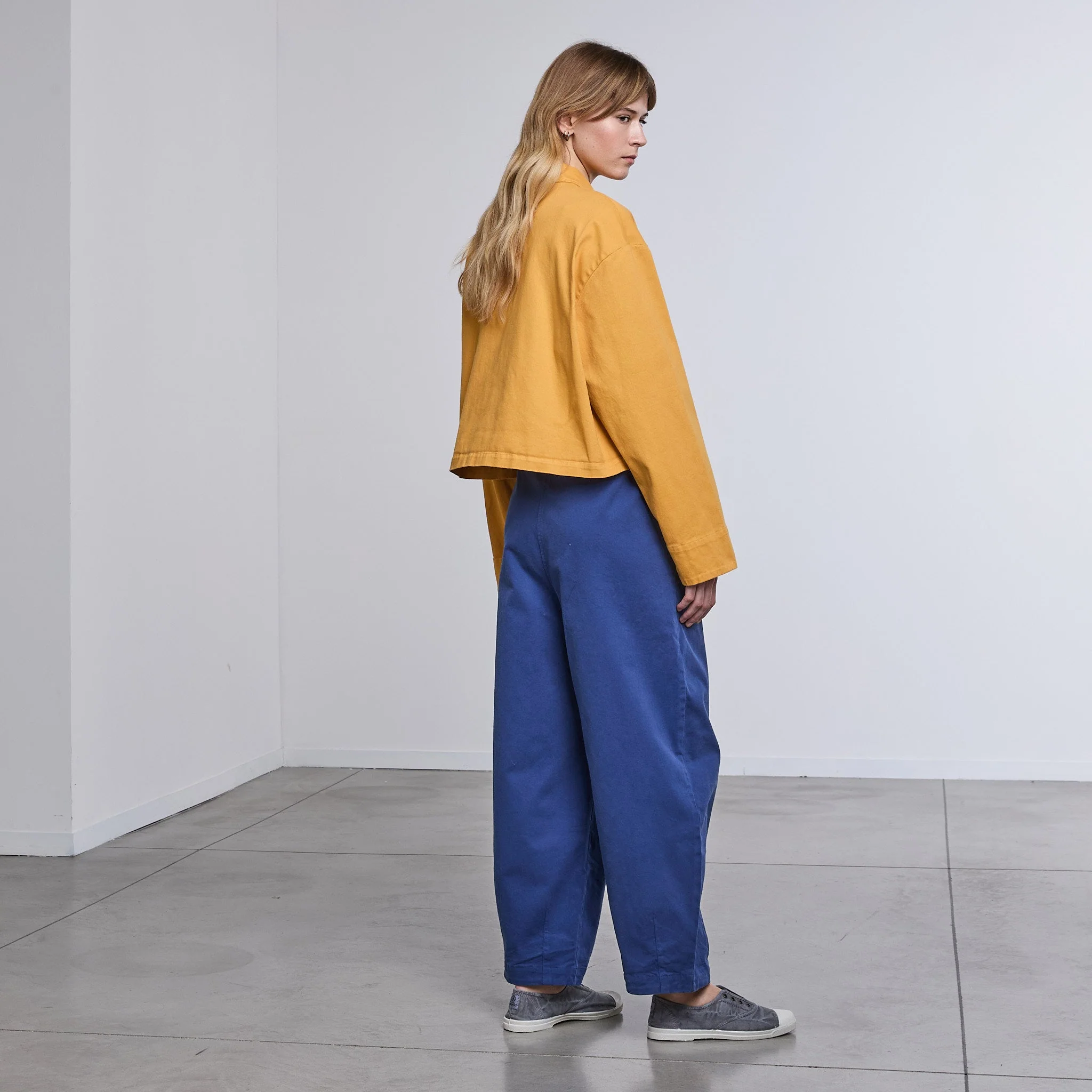 Modula Barrel Trouser Lapis - Image 6