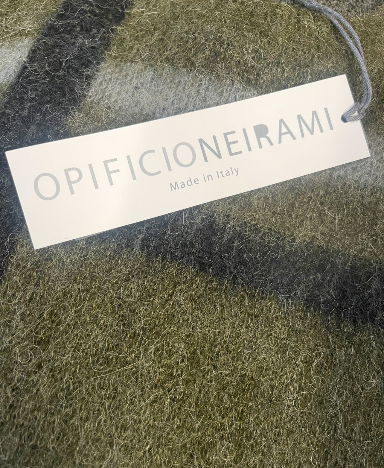 Neirami Boxy Alpaca Sweater Forest Green - Image 7