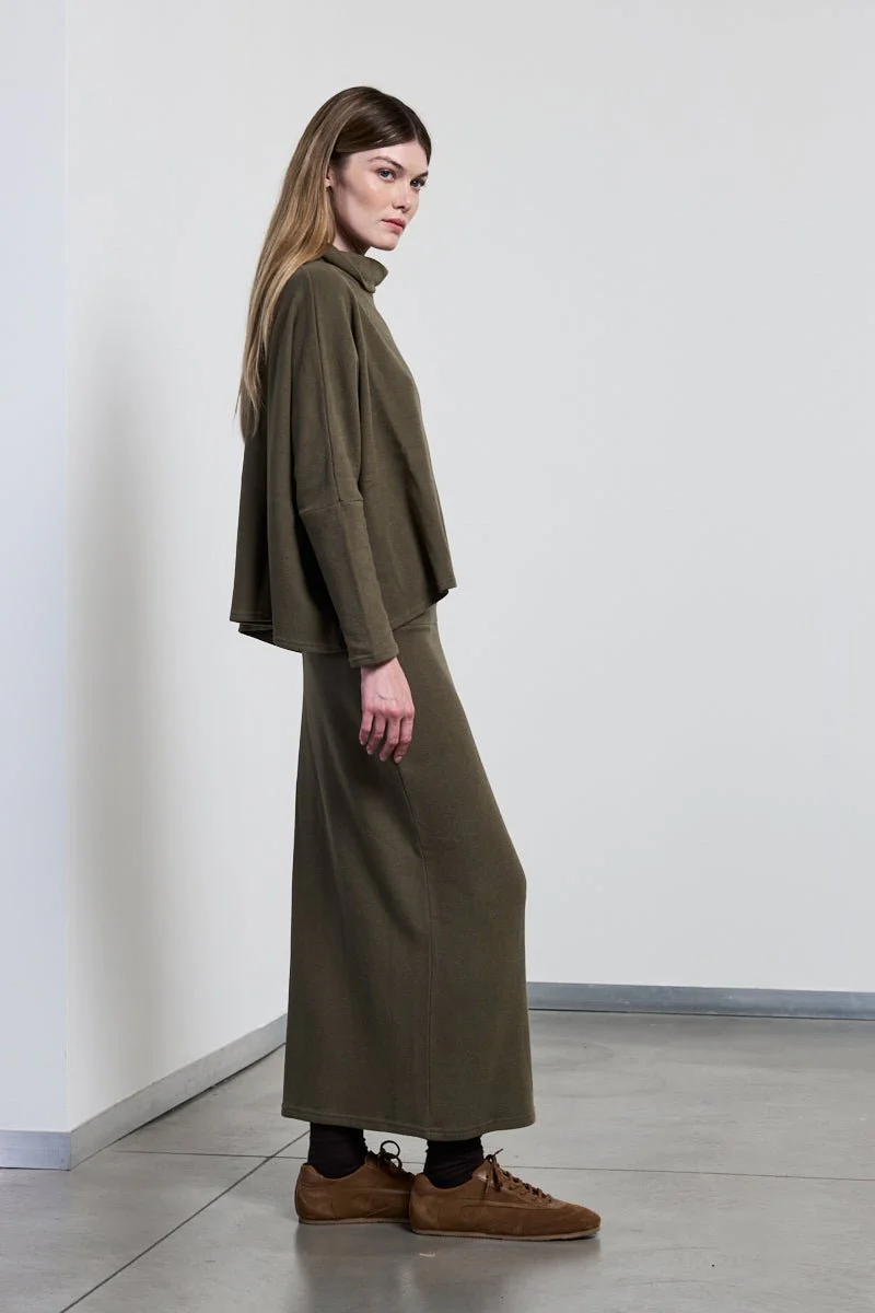Neirami Ring Collar Loose Sweater - Image 2