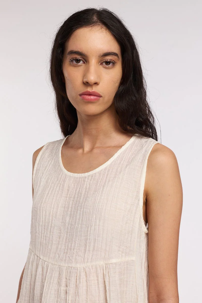 Neirami Tank Top Ecru - Image 4
