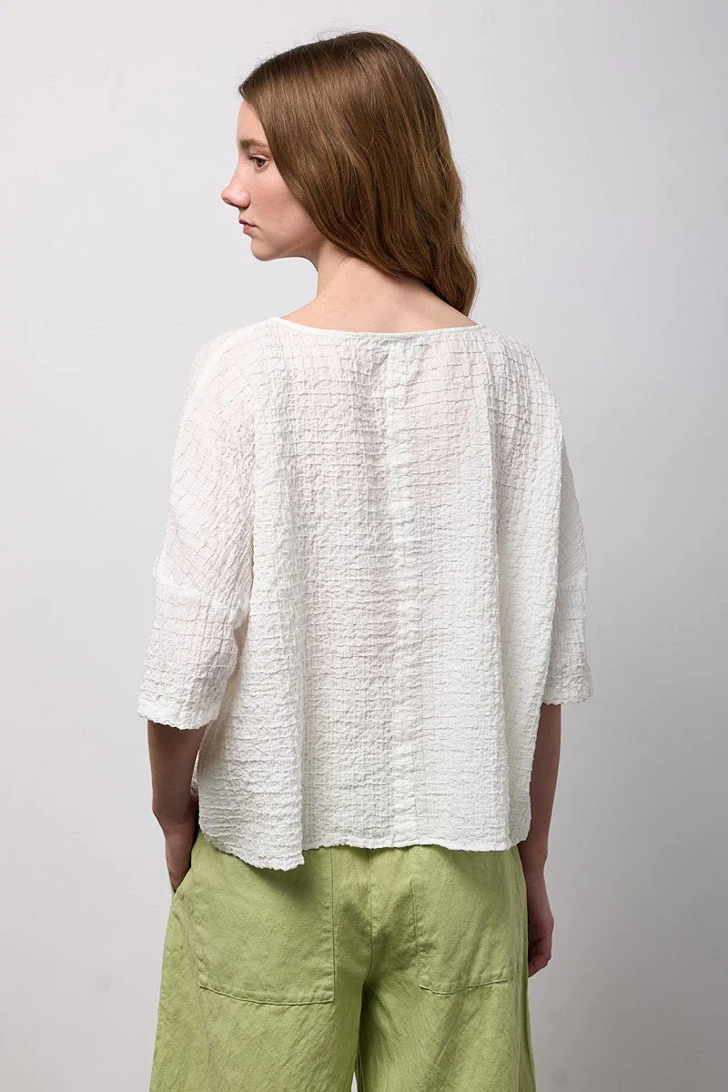 Neirami Wide Boxy Blouse Allume - Image 3