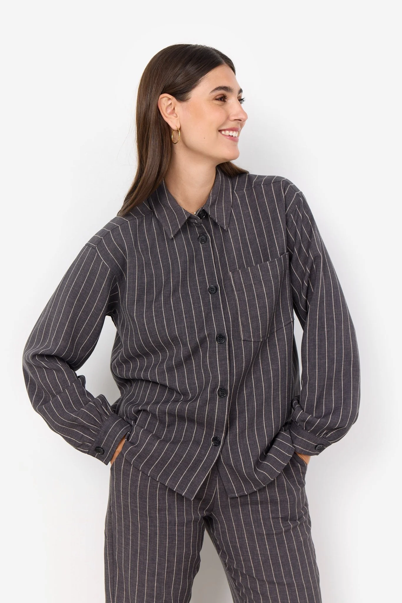 Soya Concept Olivine 1 Shirt - Image 3