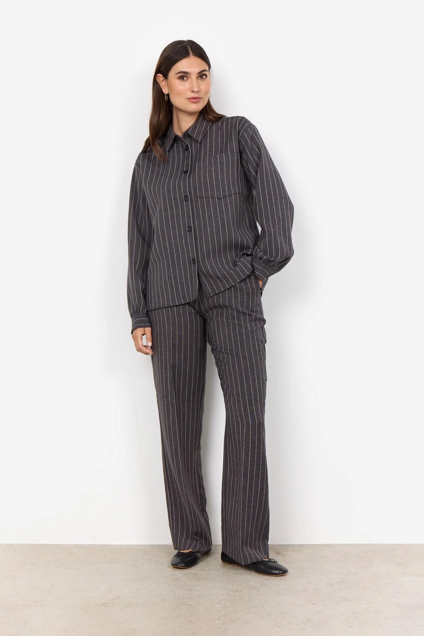 Soya Concept Olivine 1 Shirt - Image 4