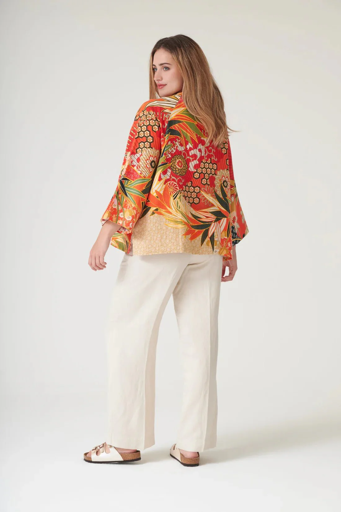 One Hundred Stars Fans Scarlet Summer Jacket - Image 4