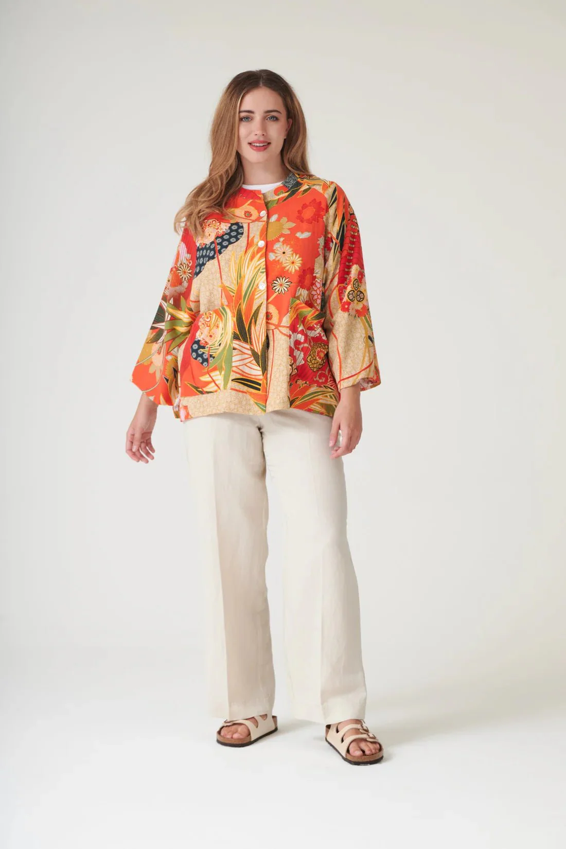 One Hundred Stars Fans Scarlet Summer Jacket - Image 5
