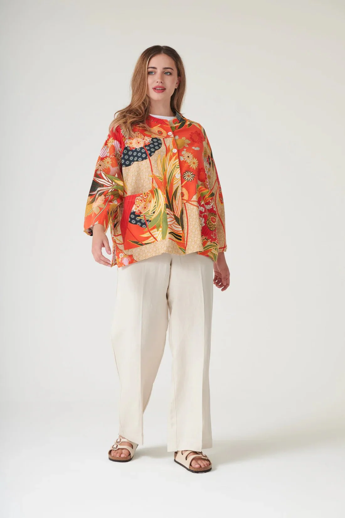 One Hundred Stars Fans Scarlet Summer Jacket - Image 6