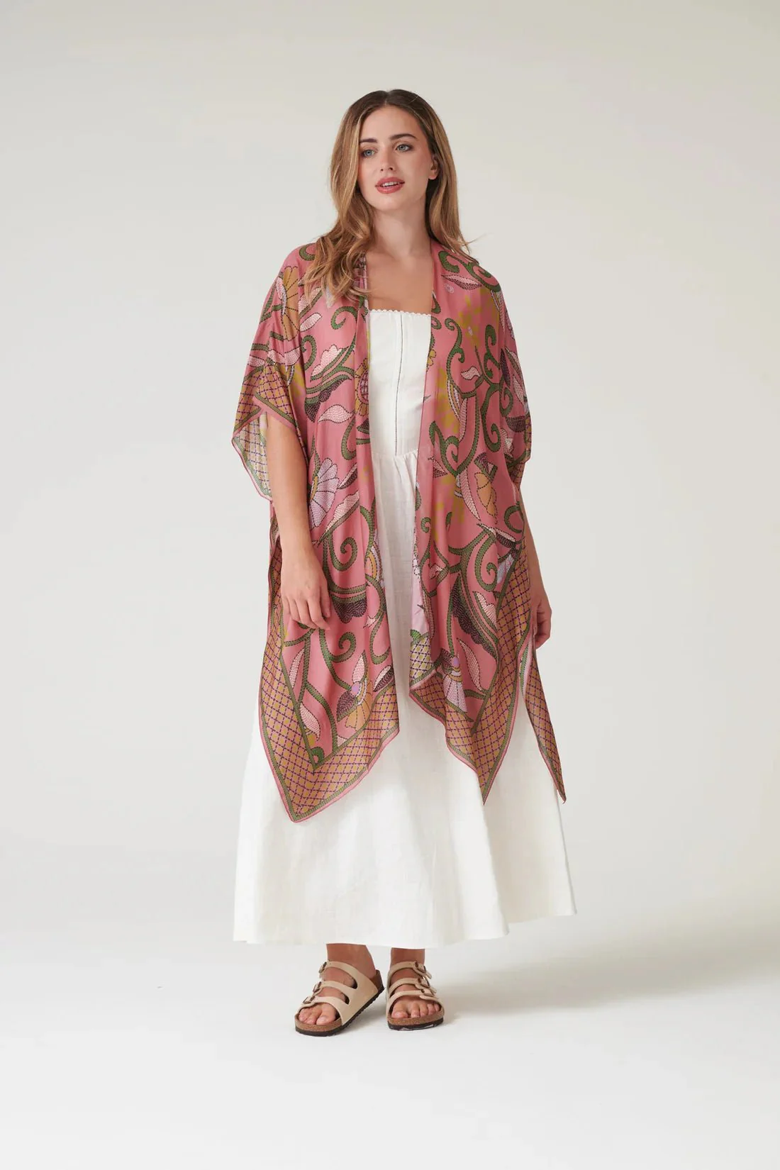 One Hundred Stars Giant Kantha Dusk Throwover - Image 5