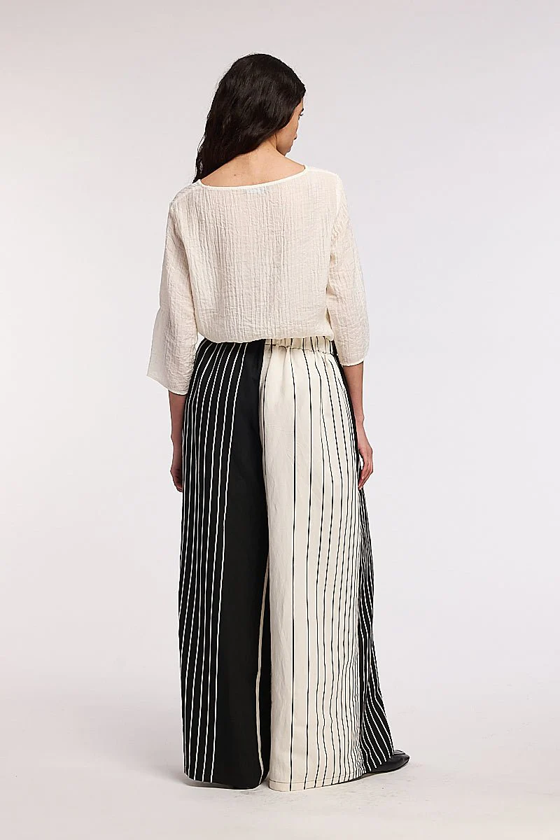 Neirami Palazzo Wide Leg Trousers Orizon - Image 3