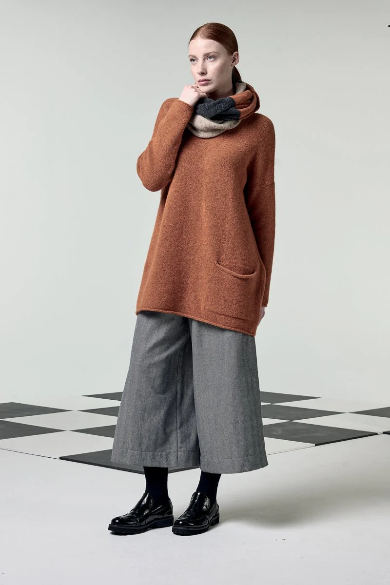 Neirami Herringbone Panel Trousers - Image 2