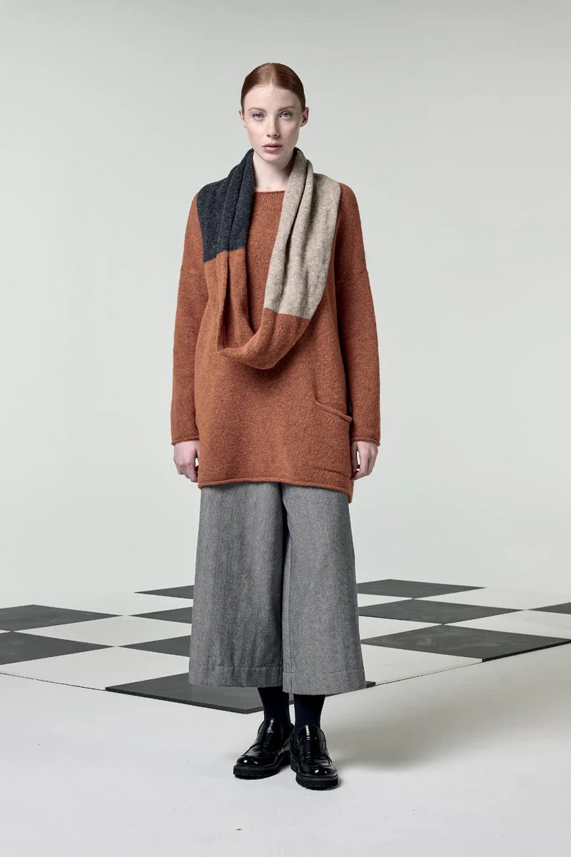 Neirami Herringbone Panel Trousers - Image 4