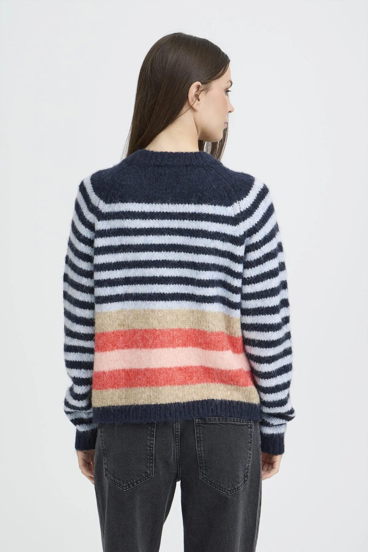 Pulz Jeans PZABENA Striped Pullover - Image 6