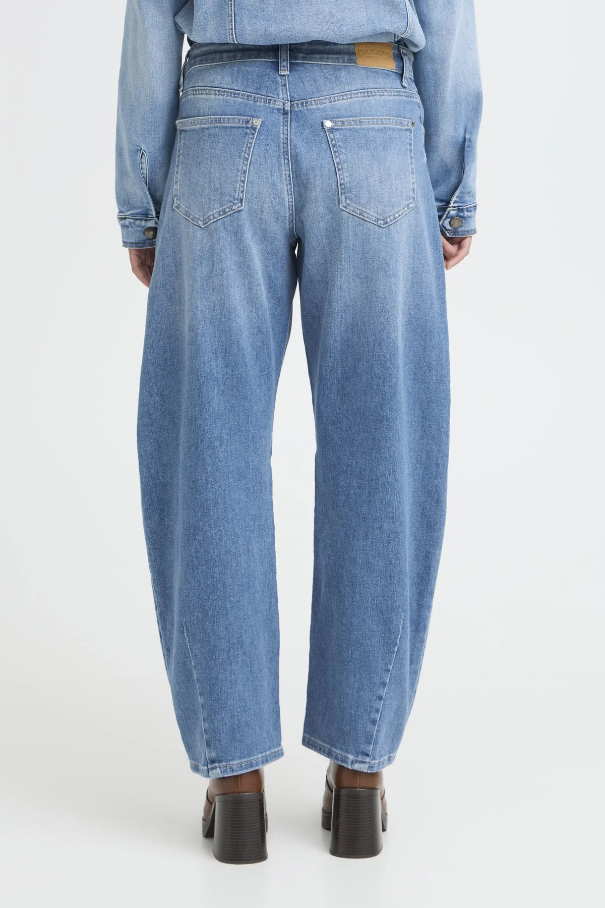 Pulz Jeans PZANNI High Waist Jeans Barrel Leg - Image 8