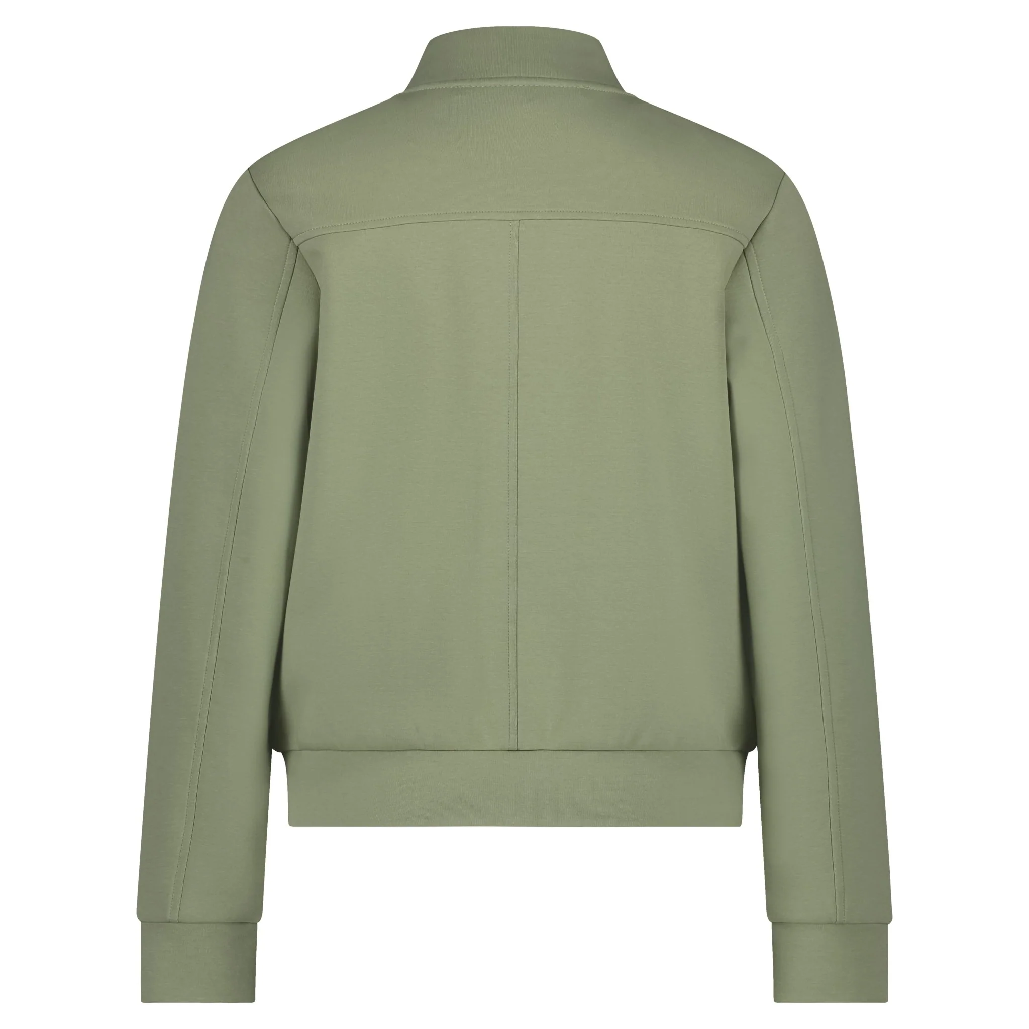 Red Button Bomber Jacket Scuba - Image 6