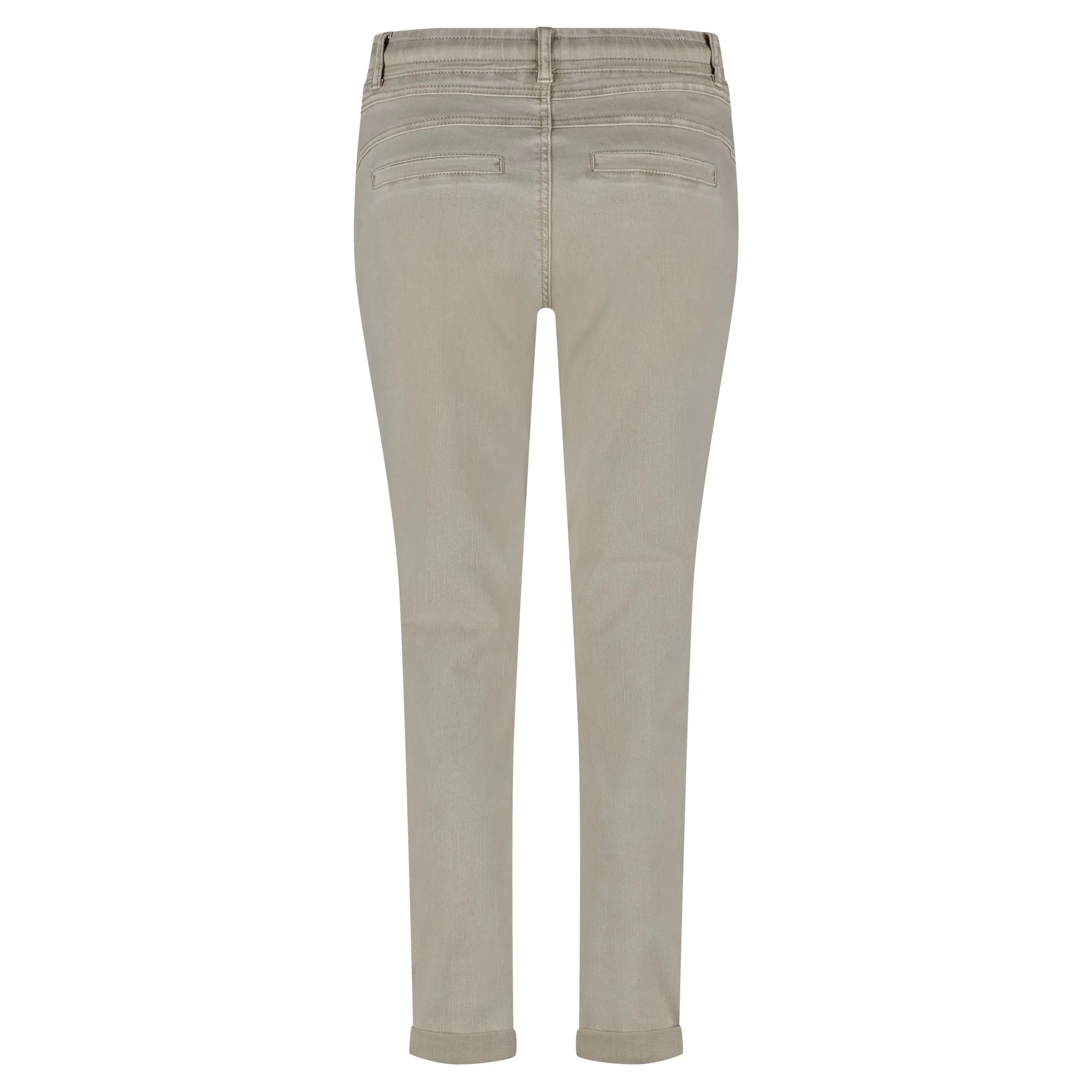 Red Button Tessy Crop Twill Trouser - Image 10
