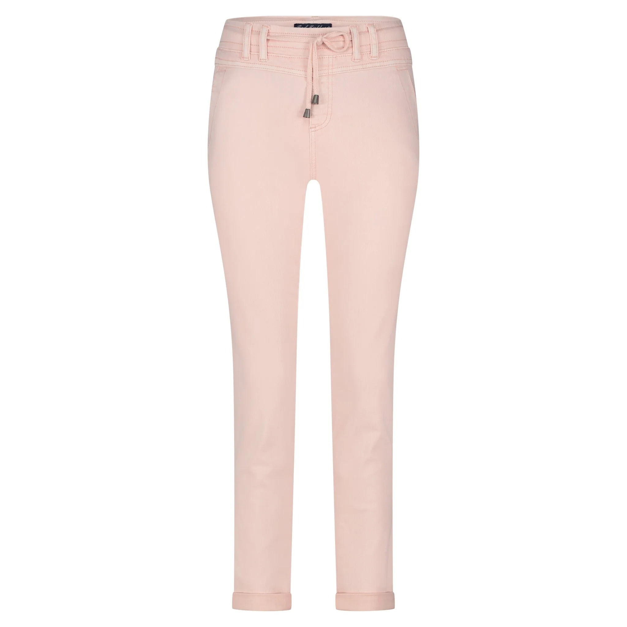 Red Button Tessy Crop Twill Trouser - Image 2