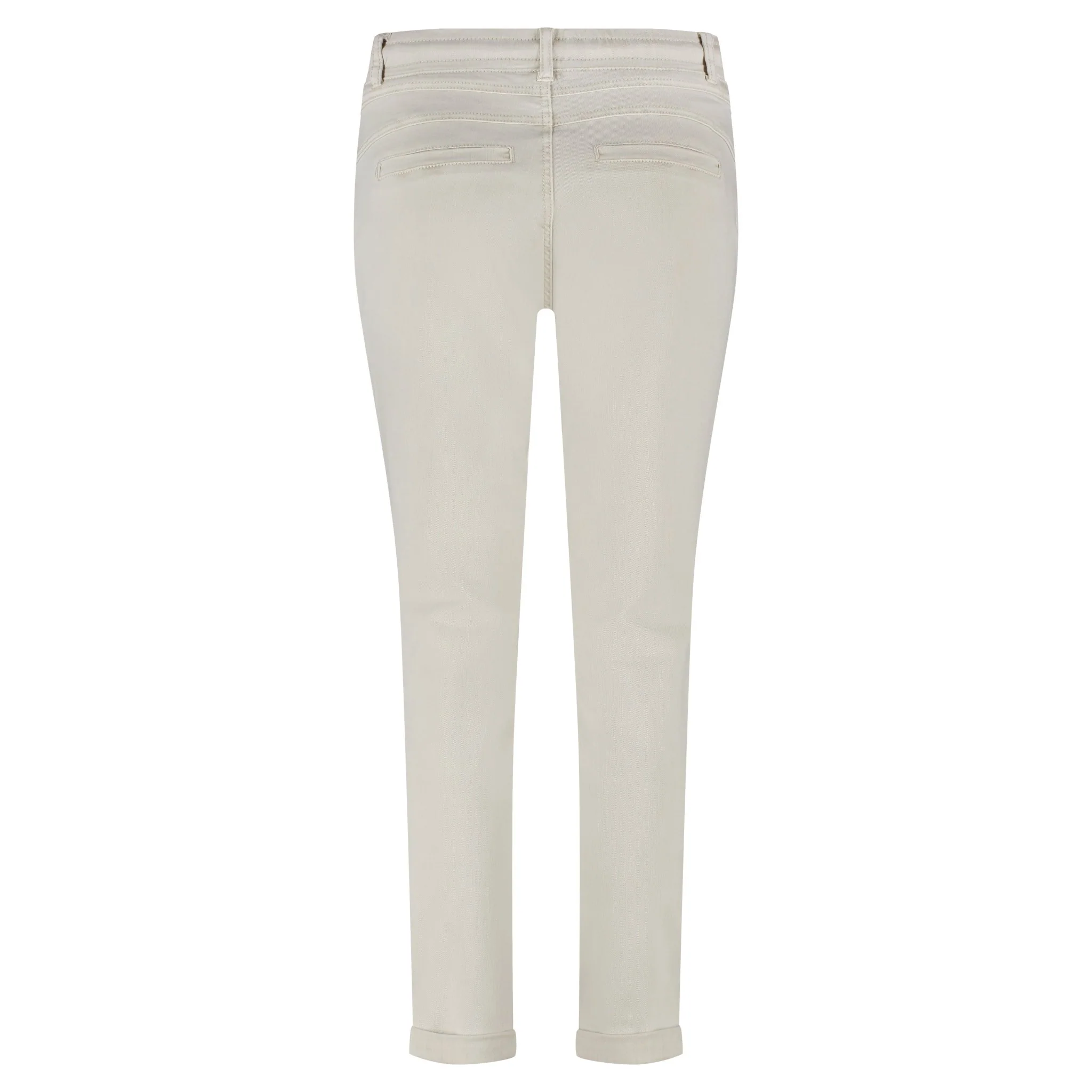 Red Button Tessy Crop Twill Trouser - Image 6